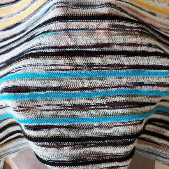 *Missoni Striped Lightweight Button Up Cardigan - Women's Small - Picture 9 of 10